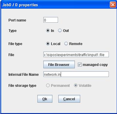 Workflow Editor Defining input-output files File properties Type: input: the executable reads output: the executable generates File type: local: comes from my desktop remote: comes from an