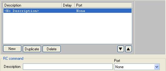 Creating a Macro Figure 28: Creating a New Command 3. Select a port 1 from the drop-down box (for example, the RS-232 terminal block). The default driver appears. 4.