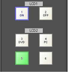 illustrated in the example in Figure 31. Figure 31: Labeling the RC Buttons To label a button: 1.