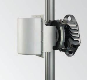 By sharing bandwidth across all sites in the sector, multipoint microwave allows the troughs of one site s demands to be