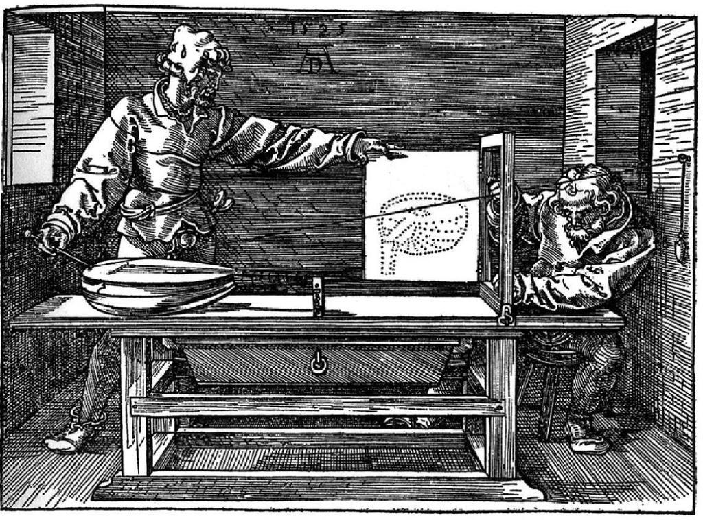 Dürer s Ray Casting Machine Albrecht Dürer, 16 th