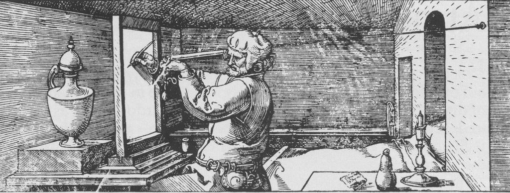 Dürer s Ray Casting Machine Albrecht Dürer, 16 th century source unknown. All rights reserved.