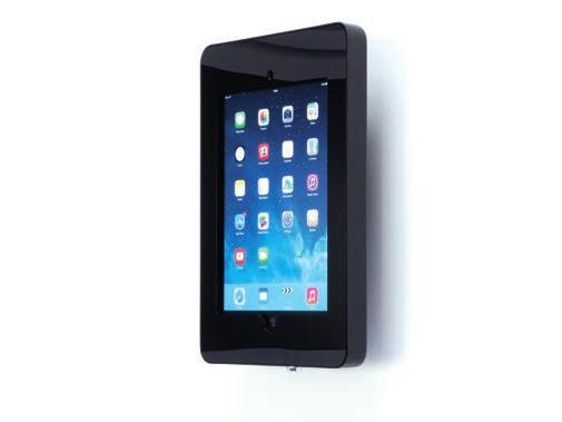 ipad Wall Mount When space is tight at an event, exhibition, road show or in a reception or showroom area, the ipad wall mount enclosure offers a practical solution.