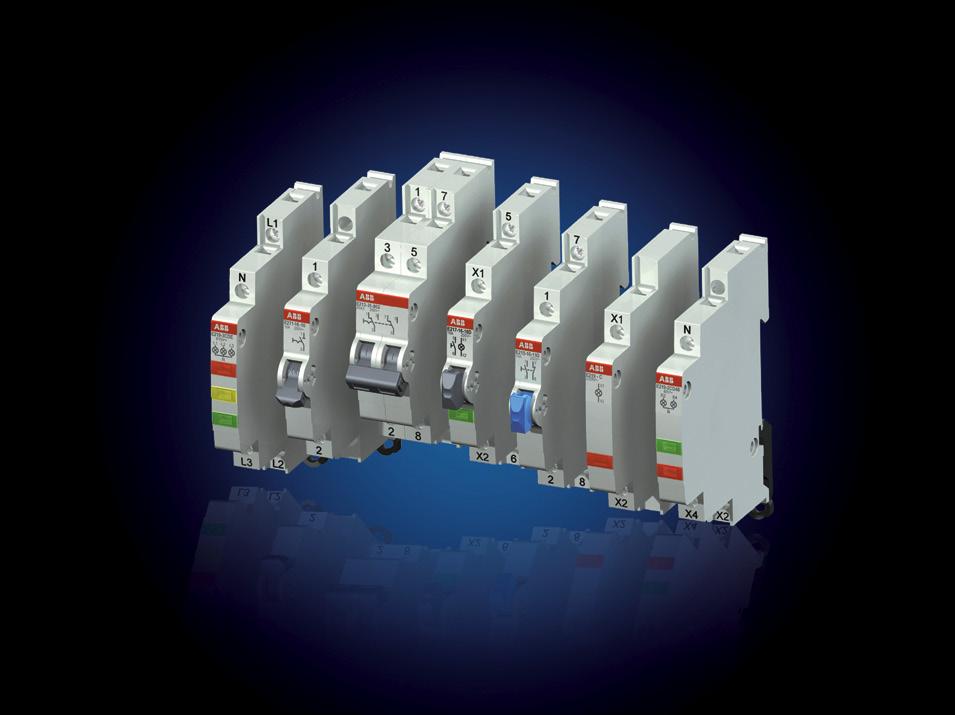 Product range E 210 On-off switches, pushbuttons, indicator lights