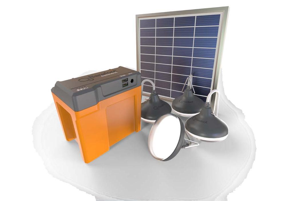 Barefoot Connect 600 Model: 020-30-0001-1 Product Highlights : The Barefoot Connect 600 is a solar powered lighting and phone charging solution.