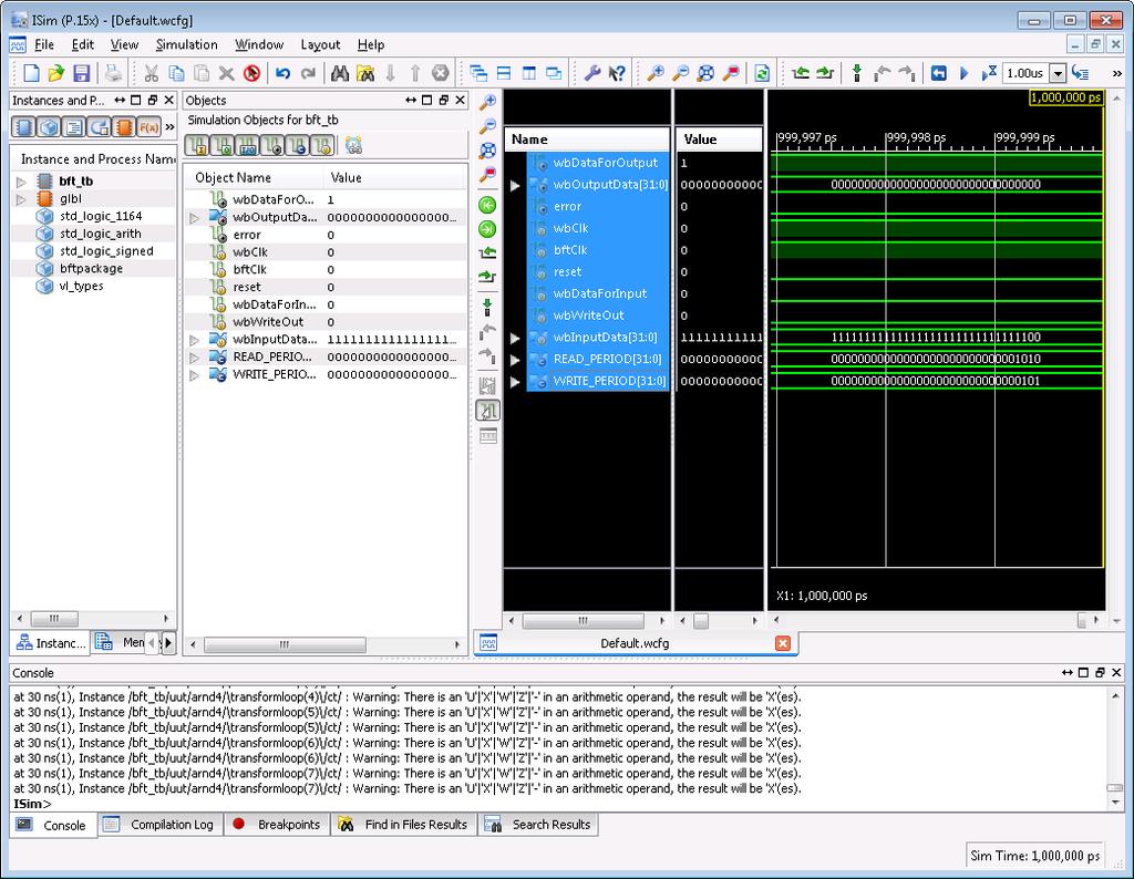 Step 3: Running Behavioral Simulation Step 3: Running Behavioral Simulation The Xilinx ISE Simulator (ISim) logic simulation environment is integrated with the PlanAhead tool.