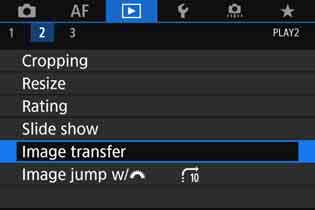Batch Transfer After shooting, you can select multiple images manually and transfer them all at once. You can also transfer unsent images or images whose transfer failed previously.