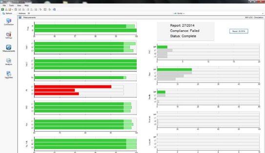 With very simple and intuitive operation, it generates PQ reports with meaningful details by simply