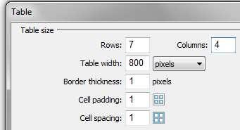 Creating a Table Chapter 21: Merging Cells: Highlight cells to merge.