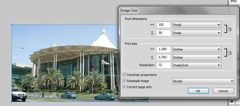 Resize an image in a suitable application Tip: If it asks you to resize an image in a suitable software than you must use Adobe Fireworks.