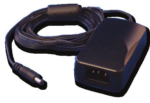 c. Plug power cord into grounded