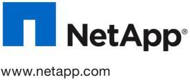 NetApp provides no representations or warranties regarding the accuracy, reliability or serviceability of any information or recommendations provided in this publication, or with respect to any