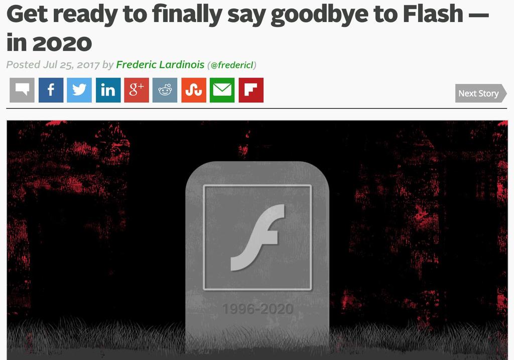 News: Goodbye Flash