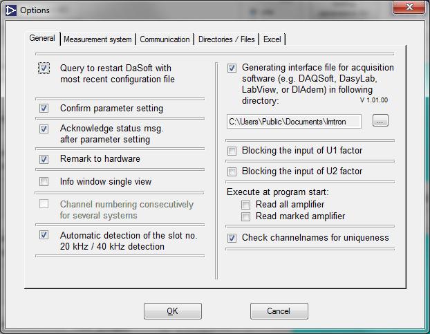 5 Reading Out the System Check box and in case select another directory via the browse button [.