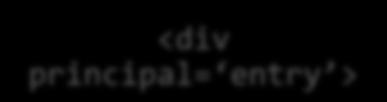 <html> <body> Cookies principal=() (same as http-only) principal=(body) <div principal=