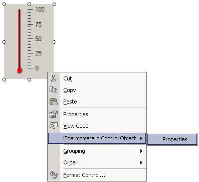 Object and then click on Properties (for our example, you