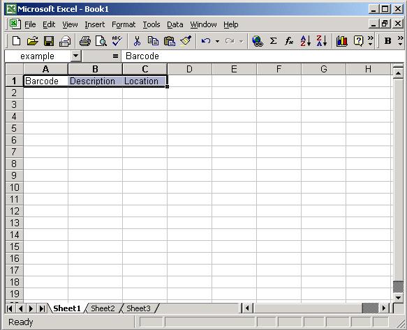 Creating an Excel Spreadsheet as a Data Source An Excel spreadsheet can be used as a data source by creating a named range within the target spreadsheet.