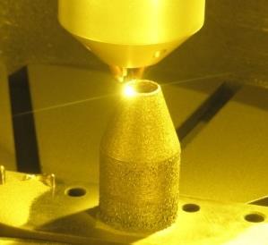 LENS Metal 3D Printing Technology Fully Prints Metal 3D Parts or