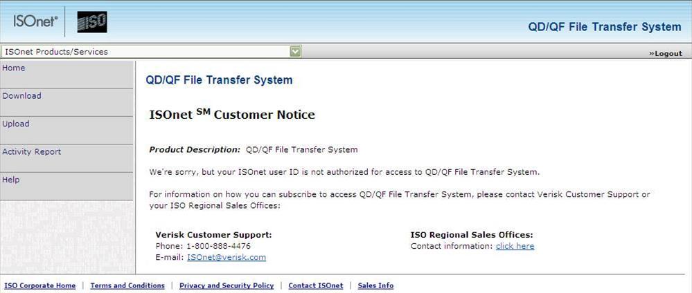 ERROR MESSAGES There are several error messages that may be encountered when using the File Transfer System.