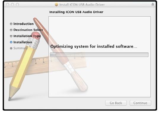 Mac driver installation Please follow the step-by-step procedures below to install your MobileR USB recording interface and its driver. 1.