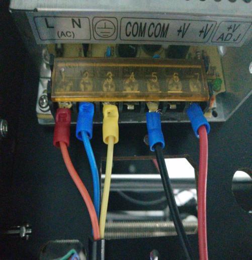 One side of the cable is described as picture 17-01 above and other side connects the port of mainboard.