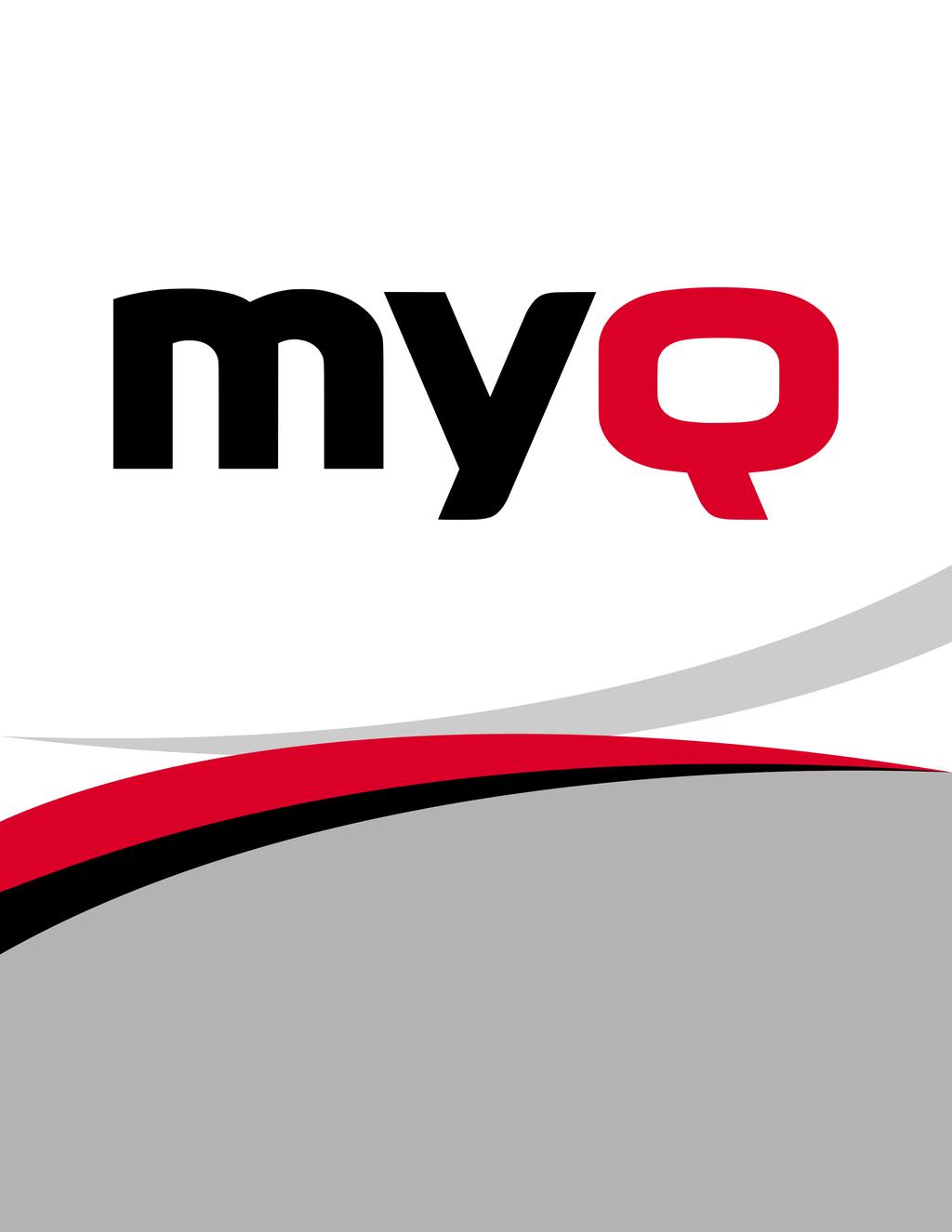 MyQ Basic Installation Guide REVISION 1 MyQ Server 7.