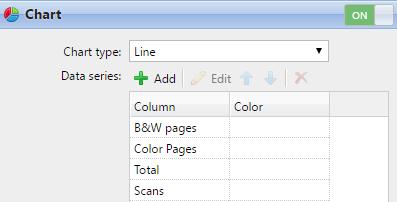 You can also add and remove columns to the table, edit the columns and change their order.