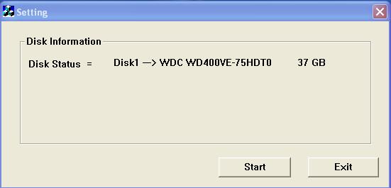 setting error as Figure 3, then click OK. Figure 3 For Windows 2000/XP USB Disk has valid or invalid file system 1.