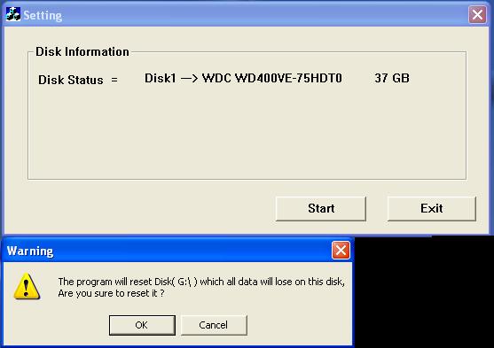 Case 1: USB Disk has valid file