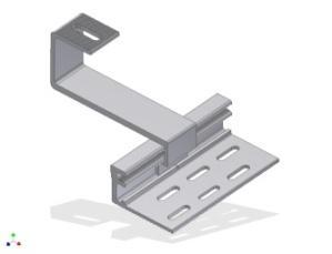 II. Mounting on tiled roof: Products Catalogue 2012 120121-N Solarclips - Roof hook continuous for 32 mm lathing 120131-N