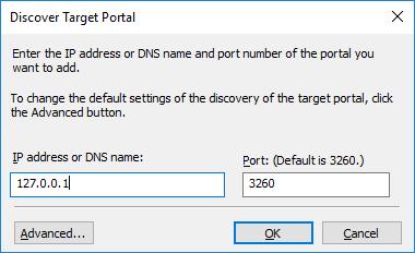 Discovering Target Portals This section describes how to discover Target Portals on each StarWind node. 70.
