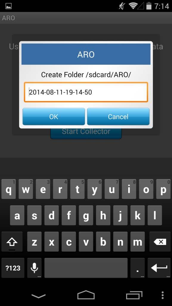 Figure 3-12: Create Folder dialog box. 10.