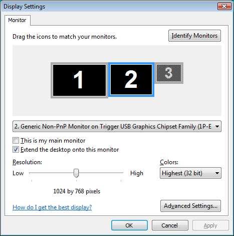 USB Display enabled devices). The default setting of hotkeys can be found on the Hotkey List of Multi-Display Control Panel.