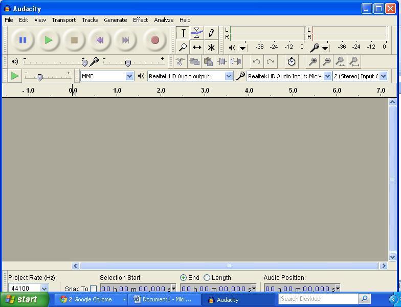 You can download Audacity from: http://audacity.sourceforge.net/ There are versions for Windows and for Mac. Create a folder for your itongue products and all the related files e.g. it_products Create subfolders for your audio files in each language.