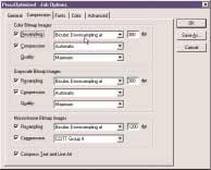 PDF GUIDELINES Click on the Compression tab in the job options window 1.