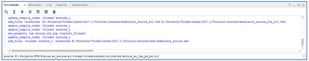 CHAPTER 9. DEBUGGING DESIGN Create and Add sozius_xz2_modulator_vio_rtl.v Source File - To create and add sozius_xz2_modulator_vio_rtl.