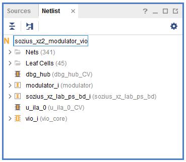 CHAPTER 9. DEBUGGING DESIGN Figure 9.30: Debug window with assigned debug nets The generated ILA core you can also nd in the Netlist window, see Figure 10.