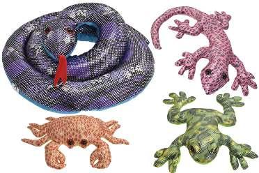 PACK 20 12" SAND ANIMALS TWO ASSORTED IGUANA &