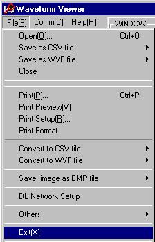 Double click the application file dlwave.