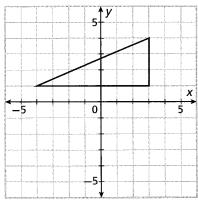 12) Which transformation maps ABC onto D DEF? 13) Determine if each statement is true or false: a) The image of the point (4, -3) under a reflection across the x-axis is (-4, -3).