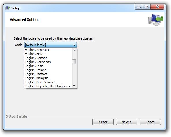 14 EFI Productivity Suite PrintSmith Vision - EFI-Hosted Guide 5. When asked for a Locale, select your language. 6. Click Finish when the installation is done.
