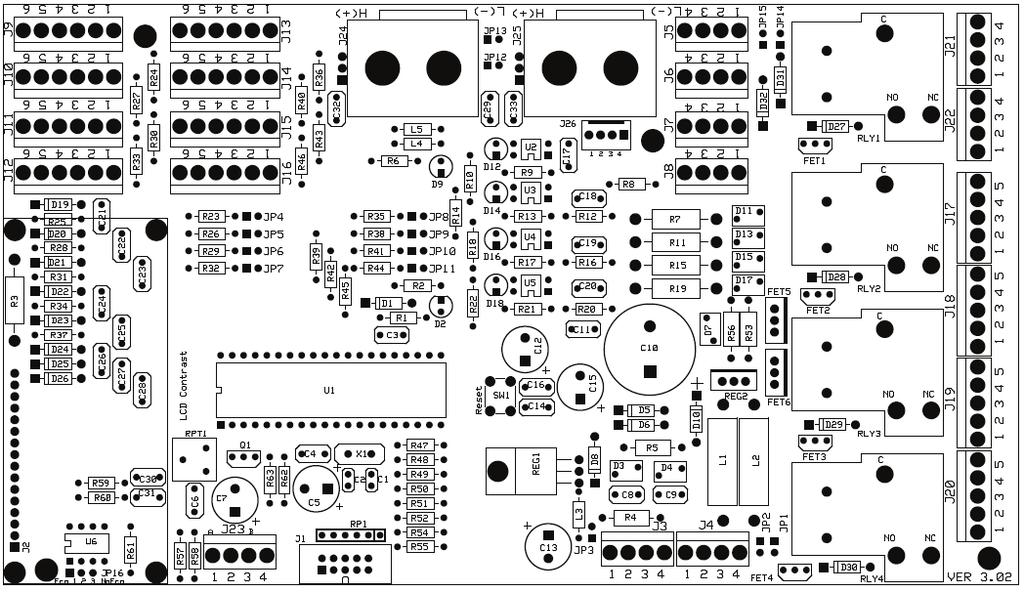 EnergyX Control Board (EXCB) This EXCB board is the brain behind the. It holds the logic that operates the part of the unit. The EXCB communicates with a Modbus protocol and is not a CCN device. Fig.
