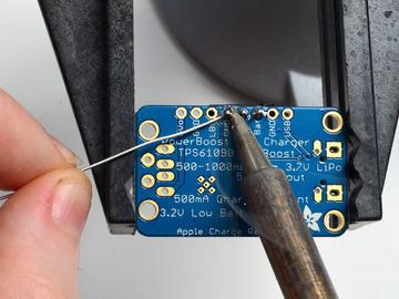 Before soldering, check that you have the right three pins!