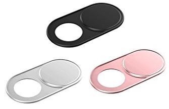 38 Make your gadgets secure with this Includes paper insert printed 2 sides elegant METAL web cam privacy slide full color: 54 x 90 mm (2.12" x 3.54") cover.