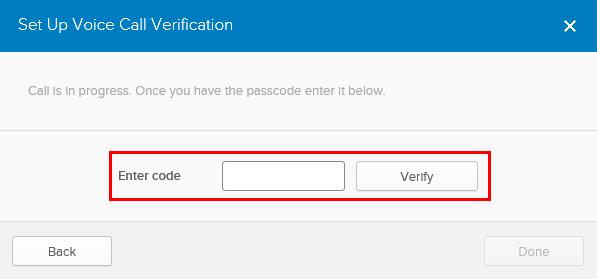 Enter the verification code that was sent to your phone, then click Verify. View the Magellan HUB 20. Once your phone number has been verified, click Done.