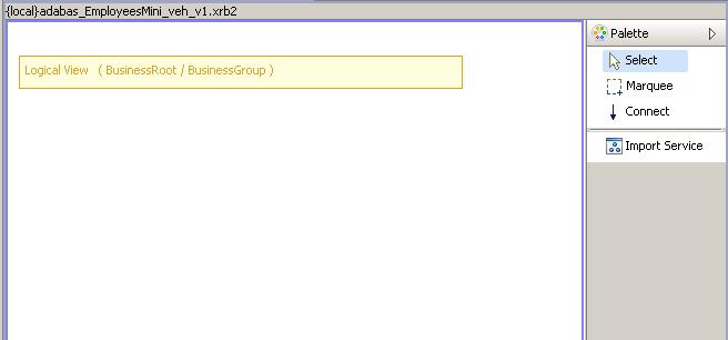 Example 1 This will open the BusinessDataView Editor with an initially empty