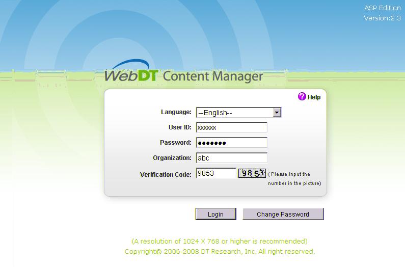 7 SA1000 / SA2000 WebDT Cntent Manager 2.3 Quick Start Guide Als if the errr message cmes back saying Cannt cnnect t the server please make sure that the Publish Server URL is crrect.
