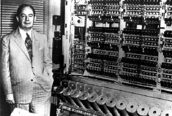 The von Neumann Machine 1 1945: John von Neumann Wrote a report on the stored program concept, known as the First Draft of a Report on EDVAC also Alan Turing Konrad Zuse Eckert & Mauchly The basic