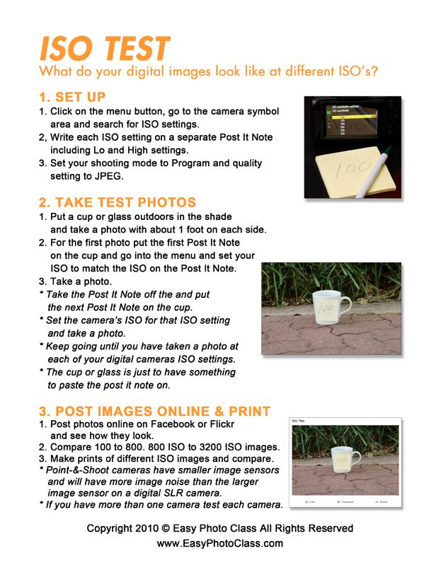 Photography Worksheet & Card Downloads Click