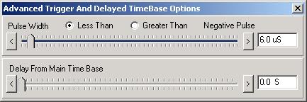 Using EasyScope II 48 3.3.4 Trigger Menu In addition to the basic trigger settings available on the front panel, this menu (shown below) allows advanced triggering options to be configured.